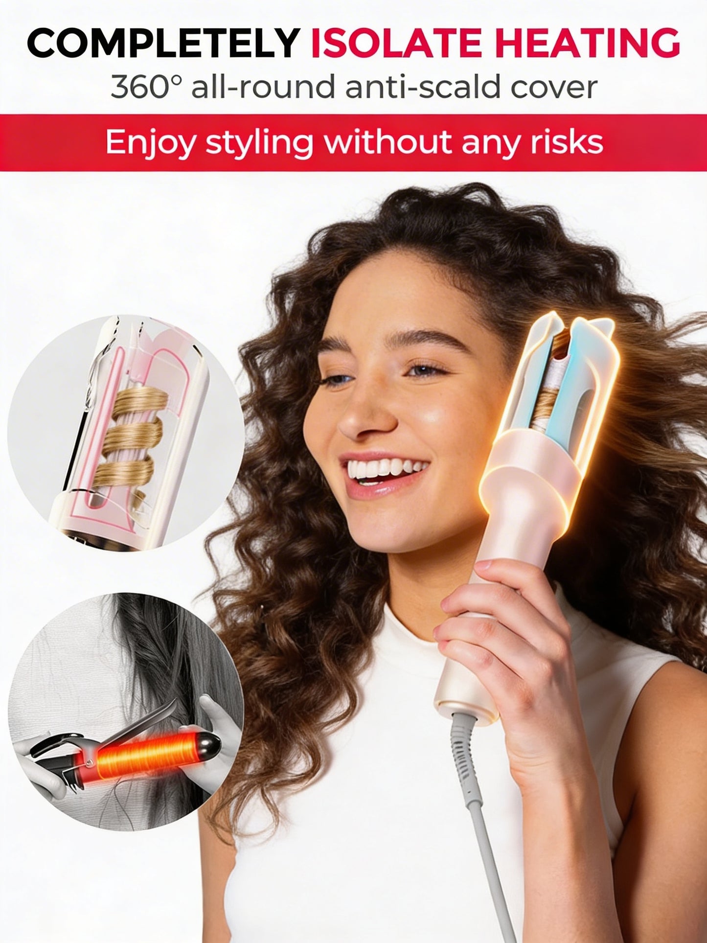 Veloura Pro — Finally, Salon Curls Without the Tangling, Burning, or Arm Fatigue