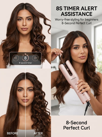 Veloura Pro — Finally, Salon Curls Without the Tangling, Burning, or Arm Fatigue