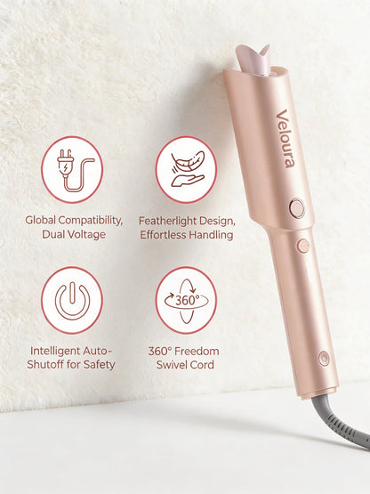 Veloura Pro — Finally, Salon Curls Without the Tangling, Burning, or Arm Fatigue