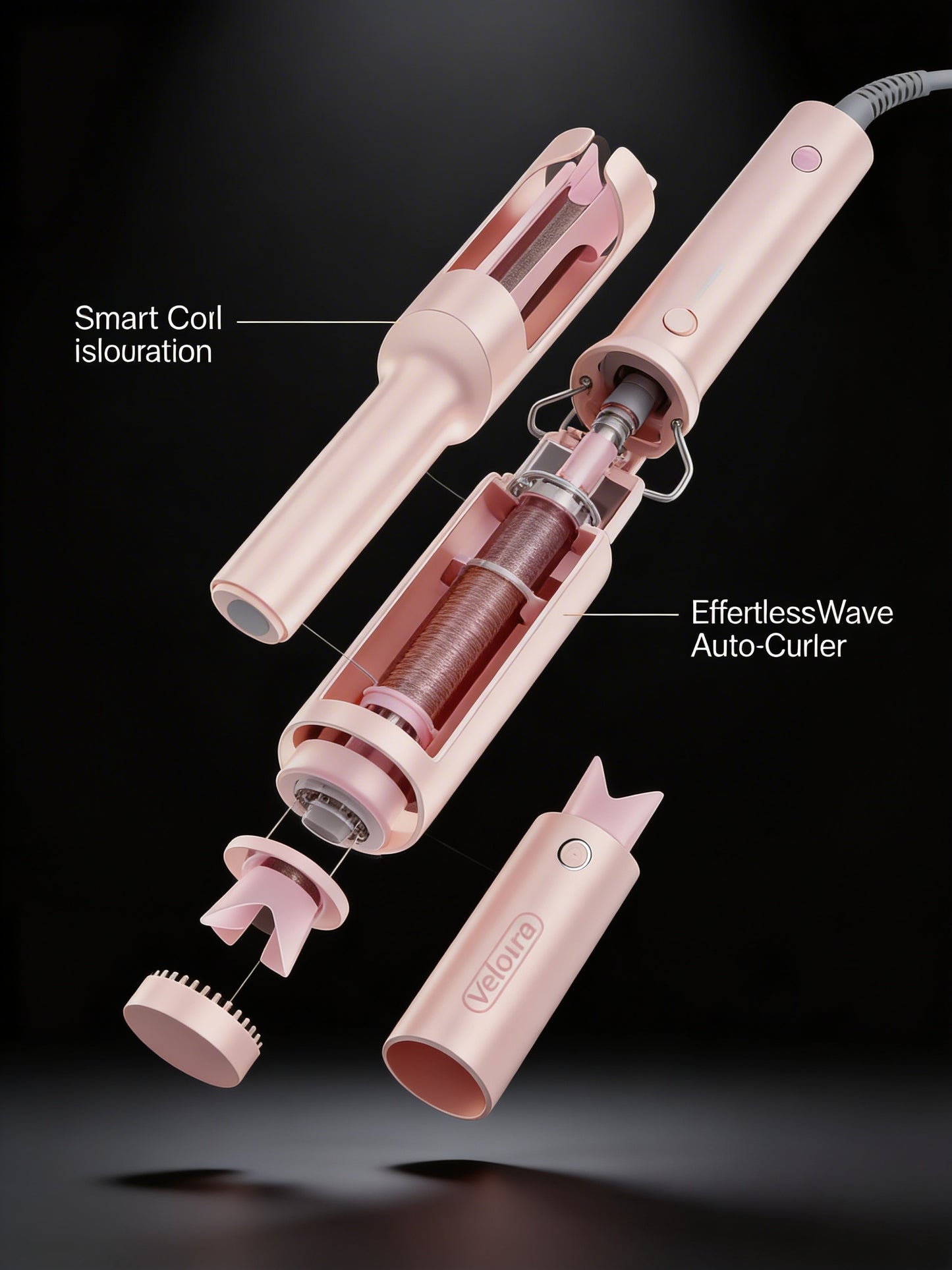 Veloura Pro — Finally, Salon Curls Without the Tangling, Burning, or Arm Fatigue